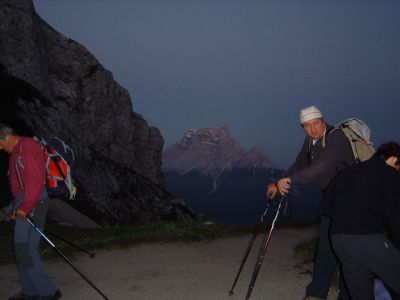 Drago Lipič Antelao 23.-25.06.2008
Antelao je drugi najvišji vrh Dolomitov, po obliki nekje med našima Jalovcem in Grintavcem.

