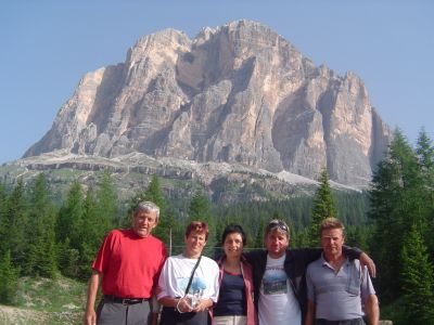Drago Lipič Altelao 23.-25.06.2008
Antelao je drugi najvišji vrh Dolomitov, po obliki nekje med našima Jalovcem in Grintavcem.
