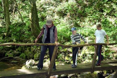 Rimski kamnolom je naravni spomenik iz Antike. Rimljani so ga uporabljali za gradnjo. Kamnini, ki ju tam najdemo sta marmor in tonalit. 

